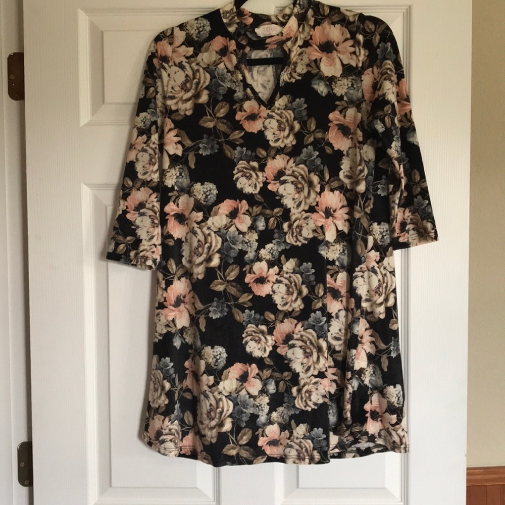 Velour dress